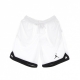 pantaloncino tipo basket uomo dry fit air knit short WHITE/BLACK/BLACK