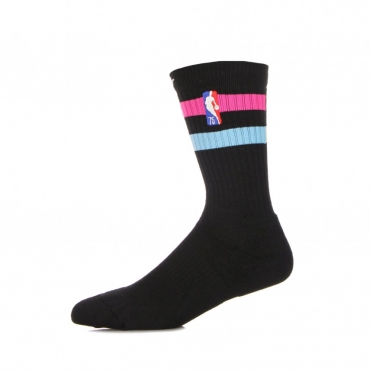 calza media uomo nba elite crew miahea BLACK/LASER FUCHSIA/BLUE GALE/WHITE