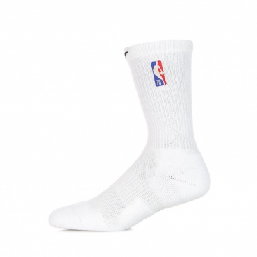 calza media uomo nba elite crew 75 WHITE/BLACK