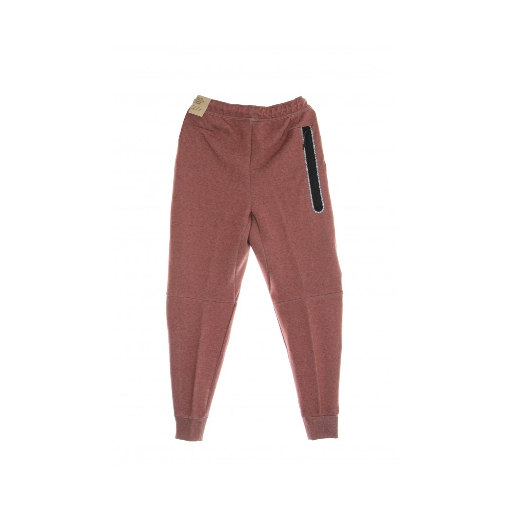 pantalone tuta leggero uomo tech fleece jogger revival REDSTONE/HTR