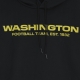 felpa cappuccio uomo nfl prime logo therma pullover hoodie wasfte BLACK/ORIGINAL TEAM COLORS