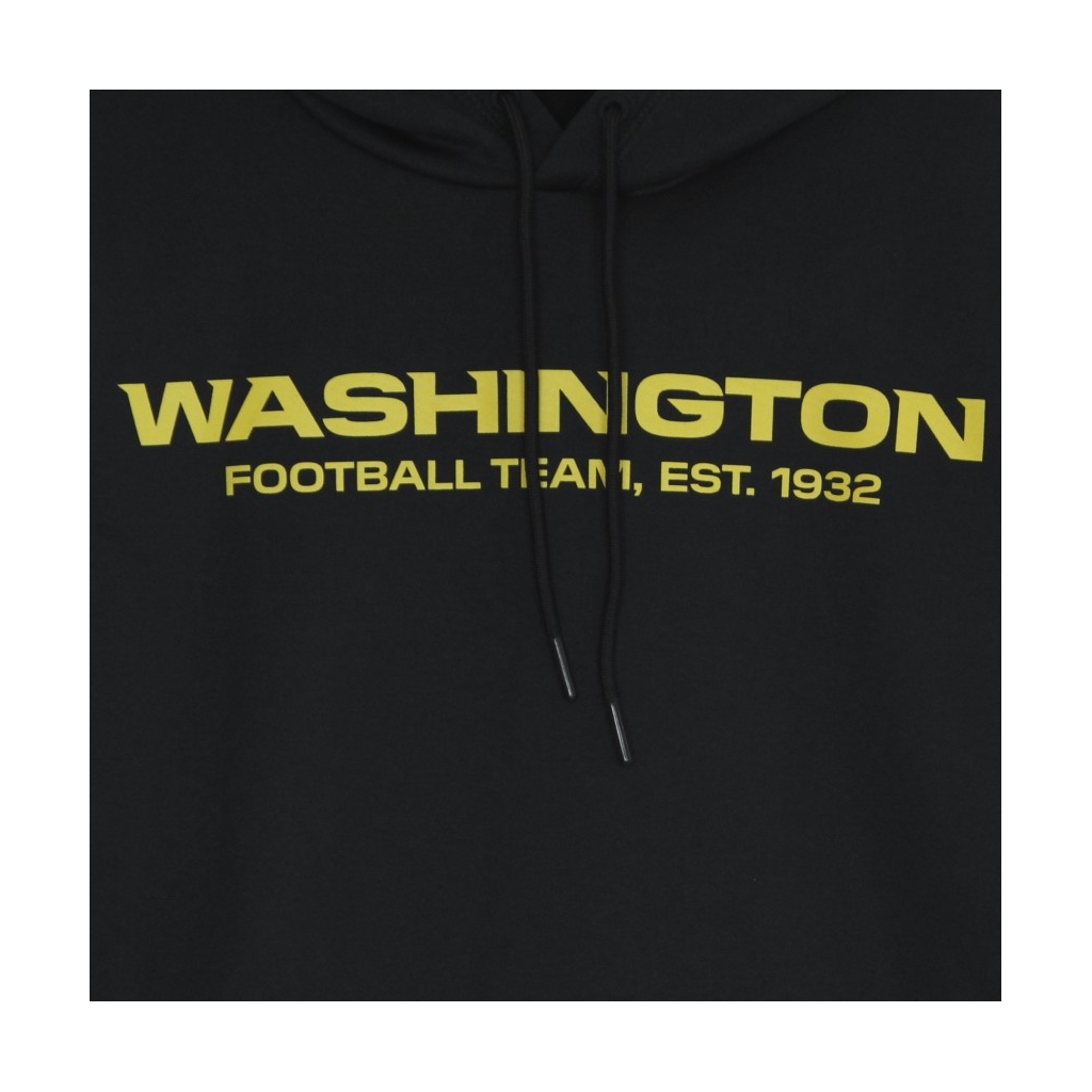 felpa cappuccio uomo nfl prime logo therma pullover hoodie wasfte BLACK/ORIGINAL TEAM COLORS