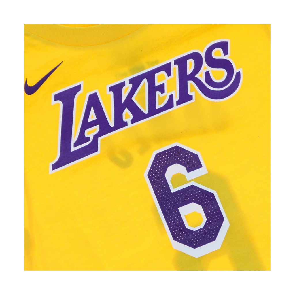 maglietta uomo nba essential tee no 6 lebron james loslak COURT PURPLE