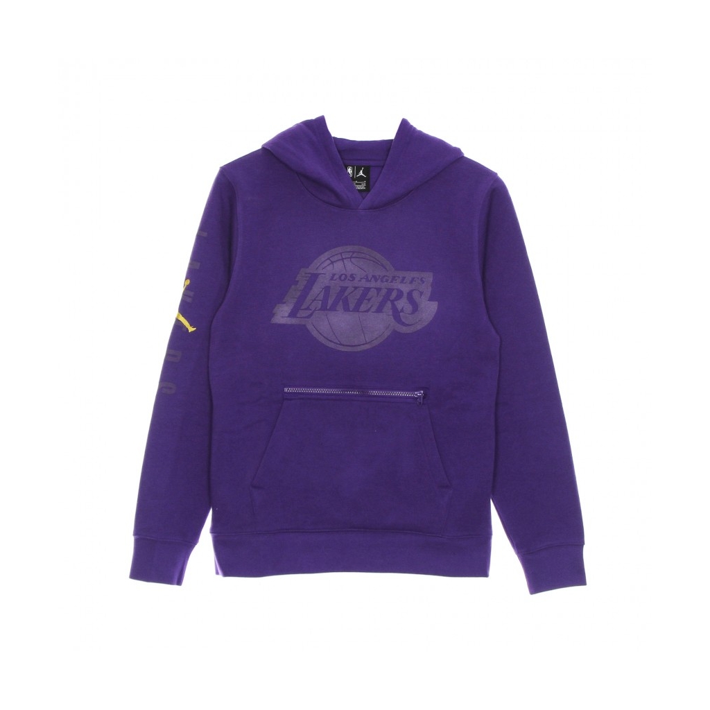 felpa cappuccio ragazzo nba po fleece cts statement hoodie loslak FIELD PURPLE