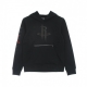 felpa cappuccio ragazzo nba po fleece cts statement hoodie houroc BLACK