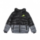 piumino bambino color block down jacket BLACK