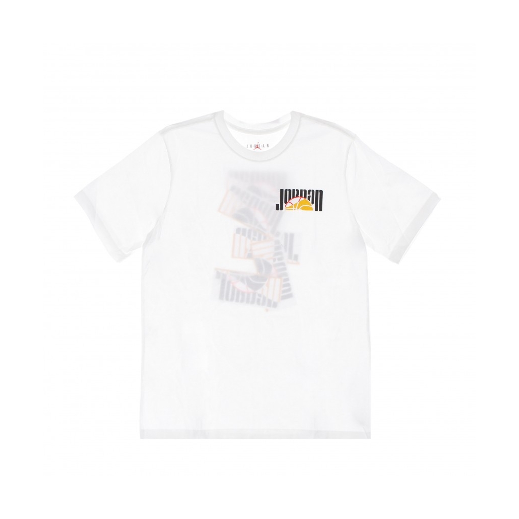 maglietta uomo sport dna crew tee WHITE/WHITE/BLACK