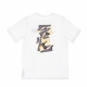 maglietta uomo sport dna crew tee WHITE/WHITE/BLACK