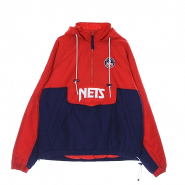 giaccone infilabile uomo nba courtside premium jacket bronet UNIVERSITY RED/BLUE VOID/WHITE