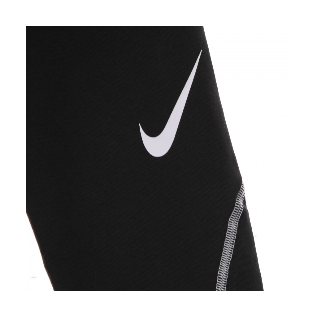 leggins donna w swoosh gx high rise leggings BLACK/WHITE/WHITE