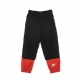 pantalone tuta bambino amplify sherpa pant BLACK/UNIVERSITY RED