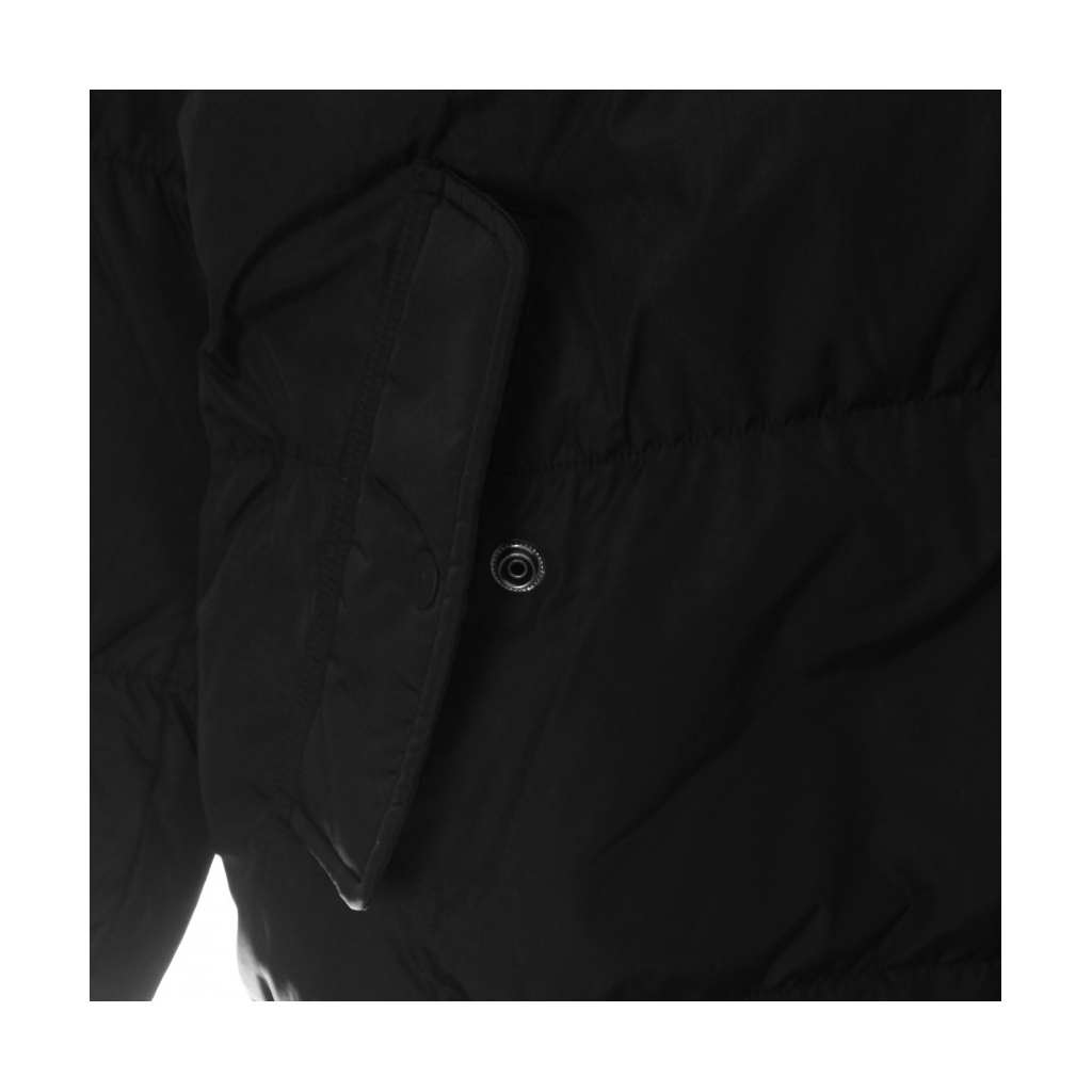 piumino lungo uomo essential statement down parka BLACK