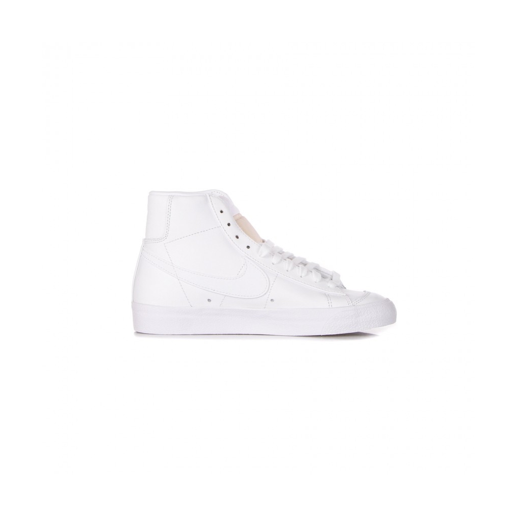 scarpa alta donna w blazer mid 77 WHITE/WHITE/WHITE/BLACK