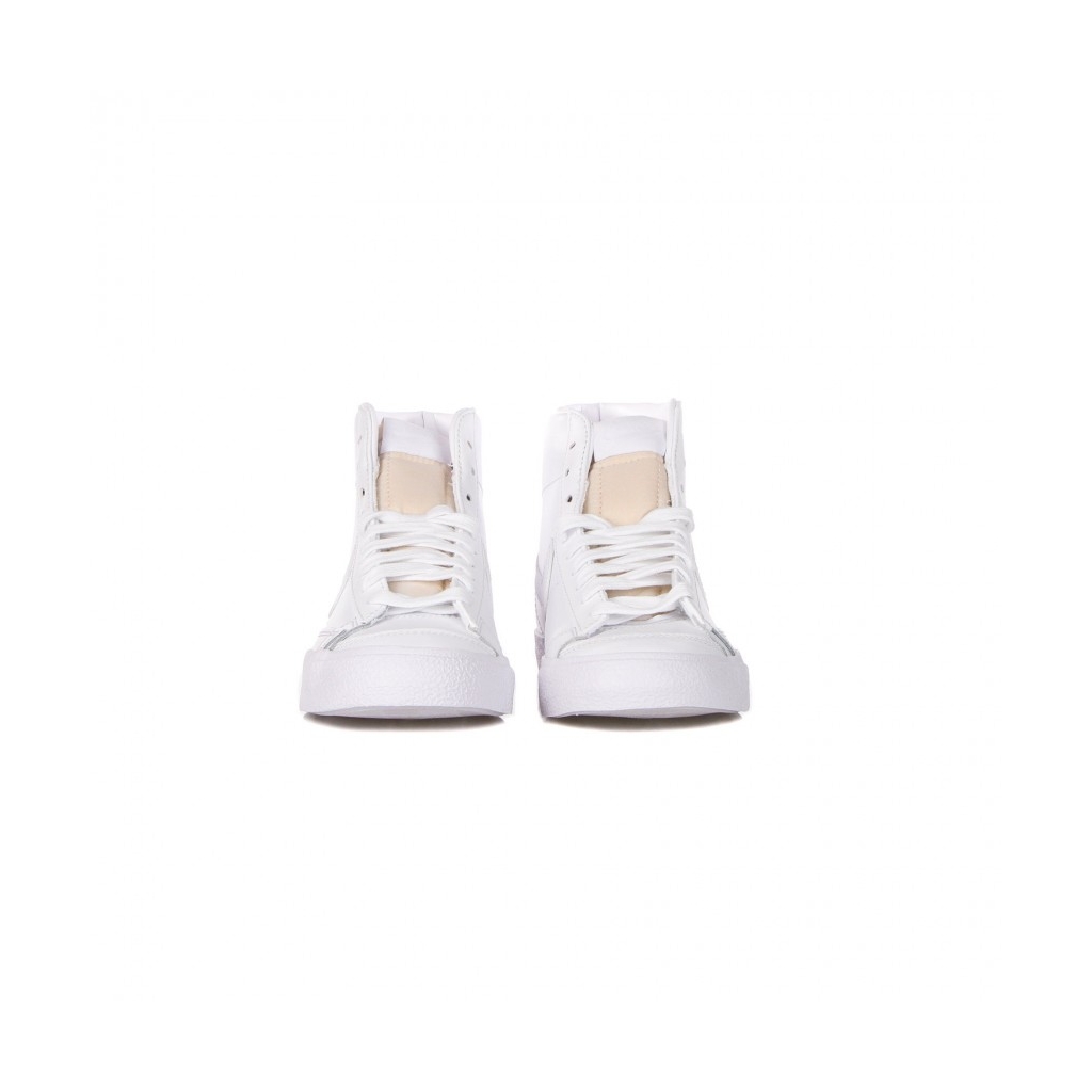 scarpa alta donna w blazer mid 77 WHITE/WHITE/WHITE/BLACK