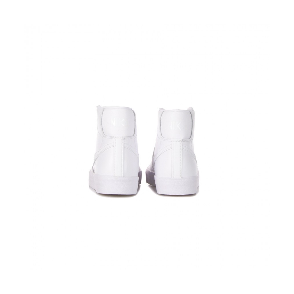 scarpa alta donna w blazer mid 77 WHITE/WHITE/WHITE/BLACK