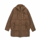 piumino lungo uomo essential statement down parka ARCHAEO BROWN