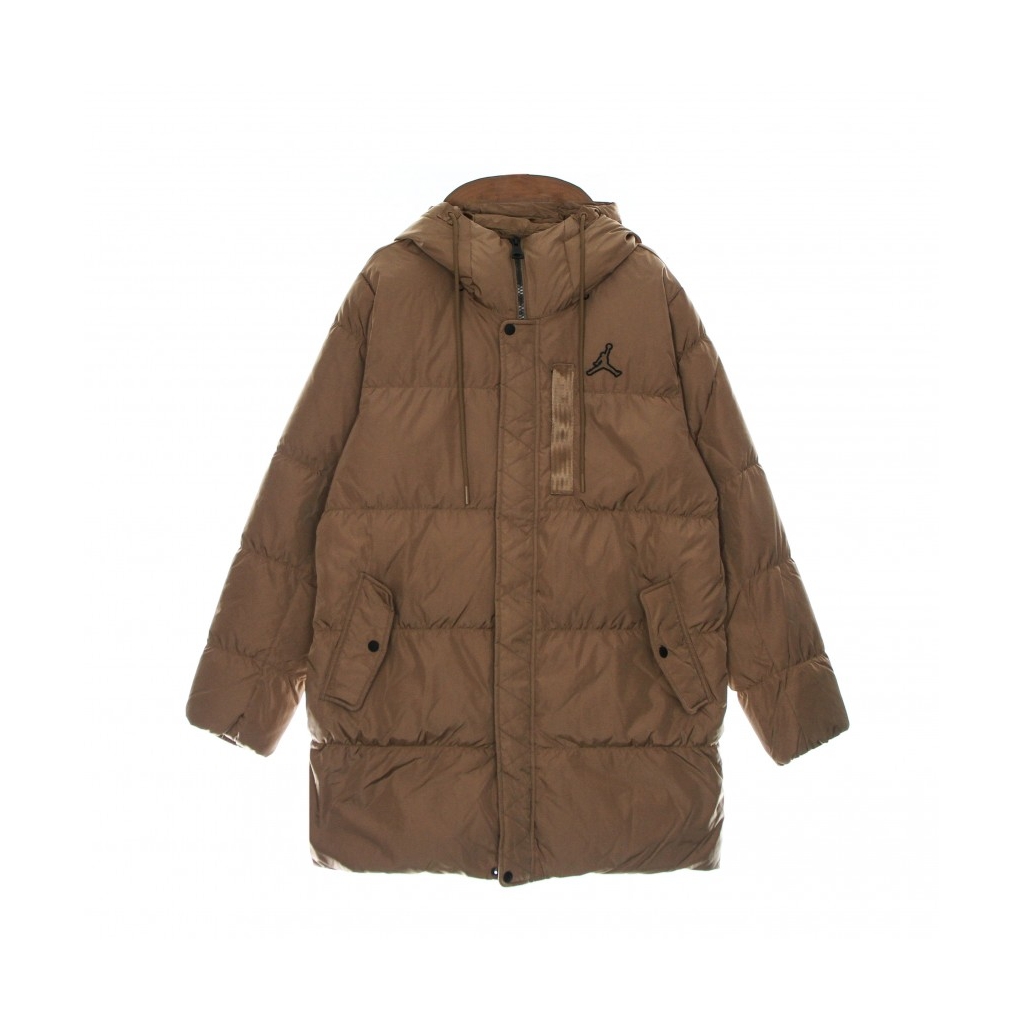 piumino lungo uomo essential statement down parka ARCHAEO BROWN