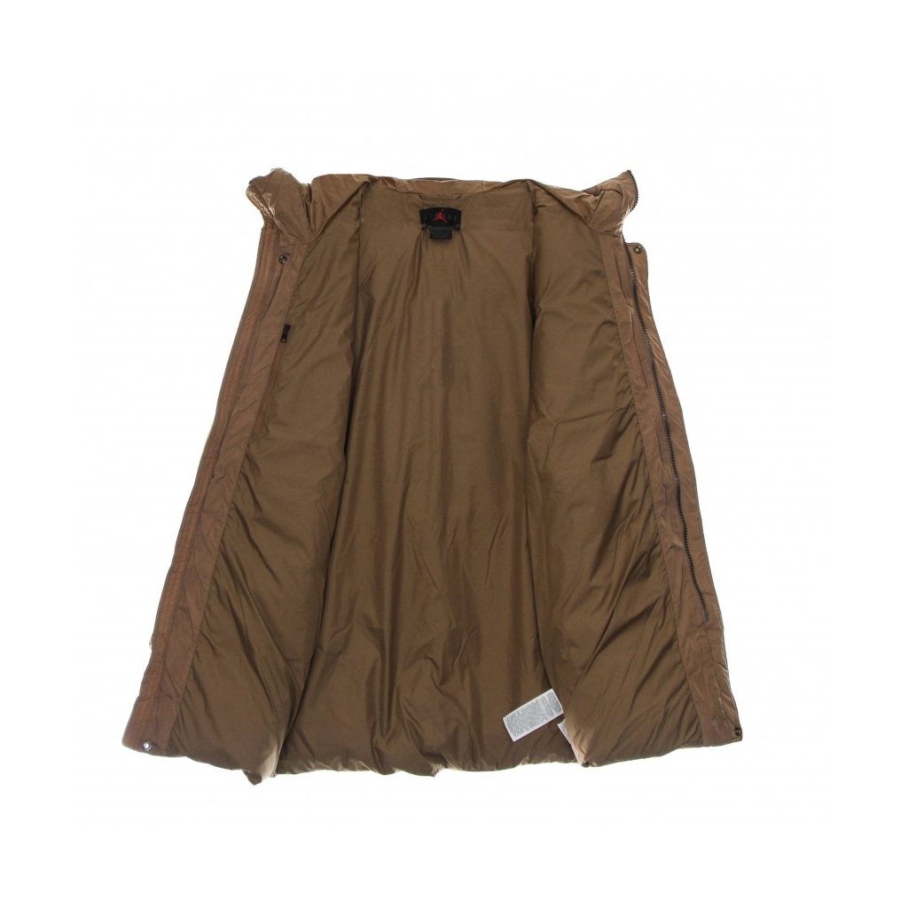 piumino lungo uomo essential statement down parka ARCHAEO BROWN