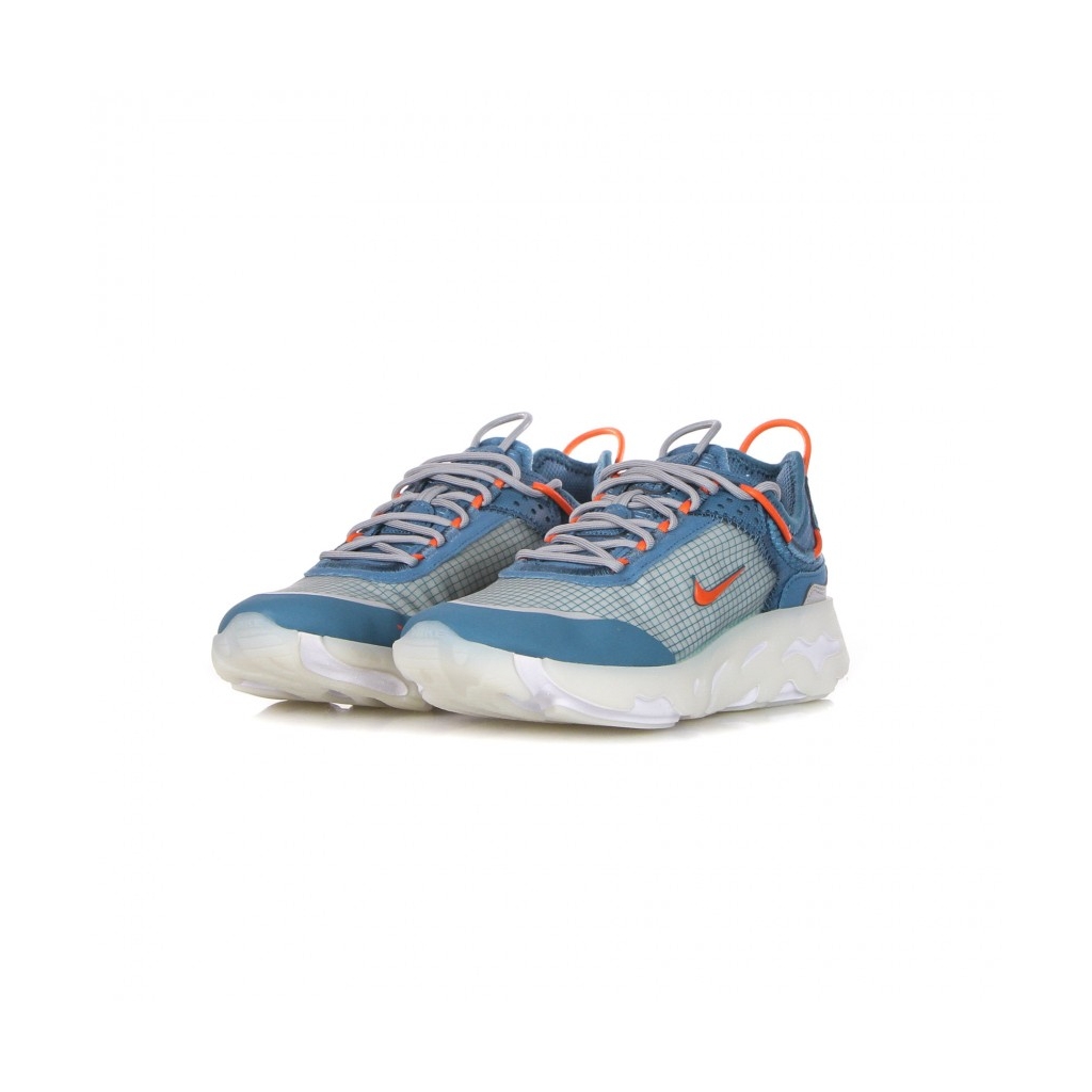 scarpa bassa uomo react live RIFT BLUE/ORANGE/GREY FOG/WOLF GREY