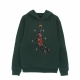 felpa cappuccio uomo essential fleece holiday po hoodie NOBLE GREEN