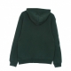 felpa cappuccio uomo essential fleece holiday po hoodie NOBLE GREEN