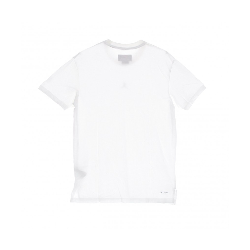 maglietta uomo dri fit air top WHITE/BLACK