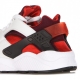 scarpa bassa uomo air huararche WHITE/VARSITY RED/RED OXIDE/BLACK