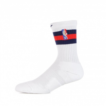 calza media uomo nba elite crew bronet WHITE/UNIVERSITY RED/BLUE VOID