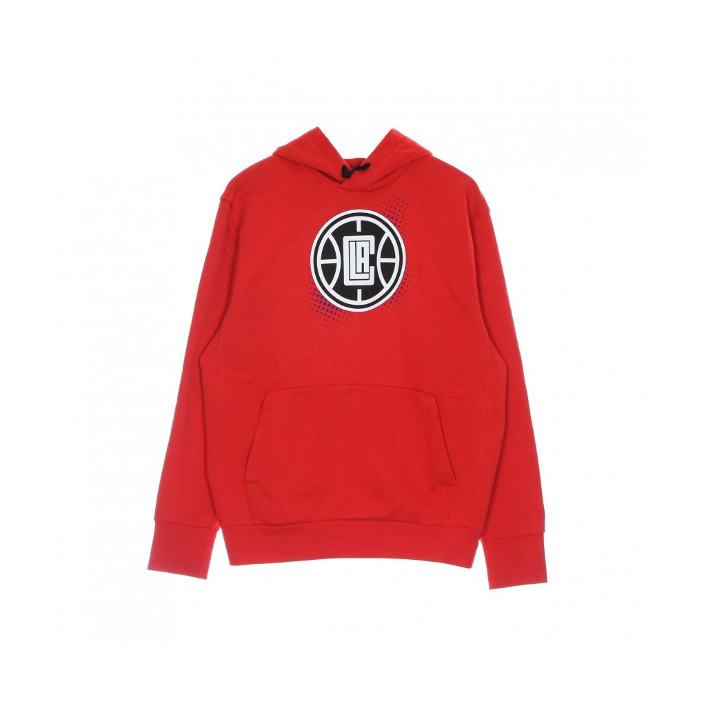 felpa cappuccio uomo nba fleece po essential hoodie loscli UNIVERSITY RED