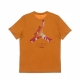 maglietta uomo jumpman 3d crew LIGHT CURRY/MYSTIC HIBISCUS