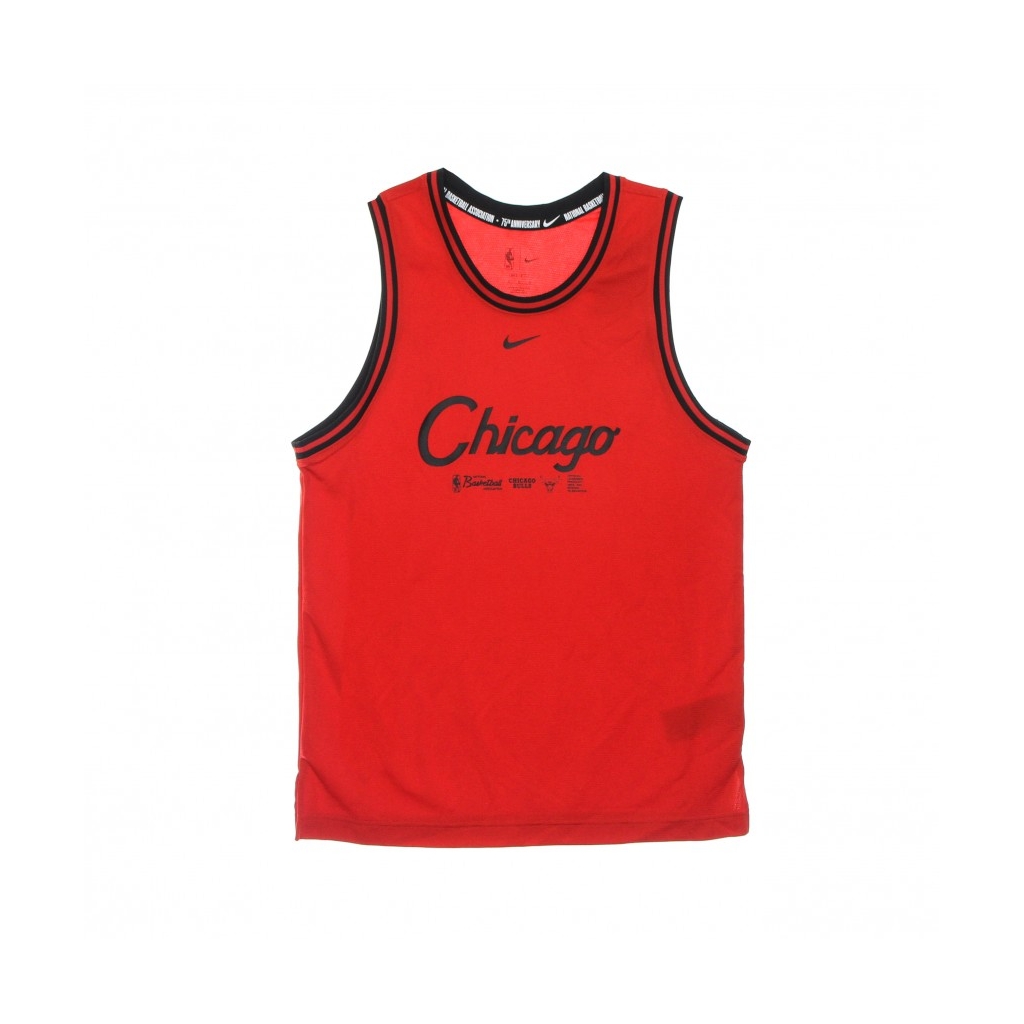 canotta tipo basket uomo nba dri fit dna tank team chibul UNIVERSITY RED