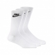 calza media uomo everyday essential crew WHITE/BLACK