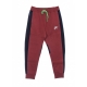 pantalone tuta leggero uomo air bb fleece pant CEDAR/OBSIDIAN/WHITE