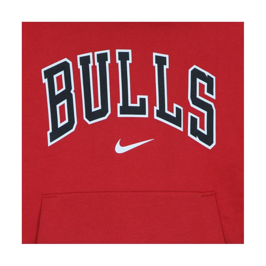 felpa cappuccio donna nba fleece essential po hoodie chibul UNIVERSITY RED