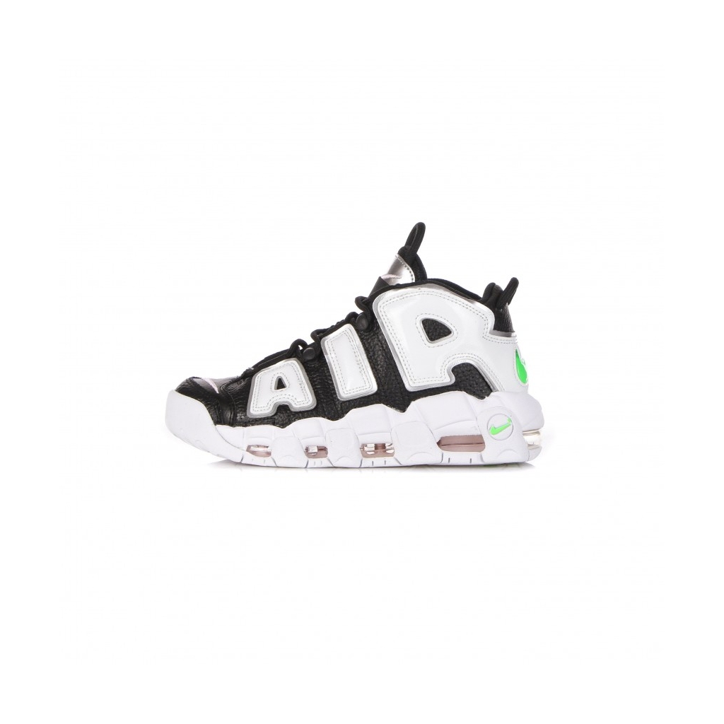 scarpa alta donna wmns uptempo BLACK/SUMMIT WHITE/METALLIC SILVER