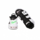 scarpa alta donna wmns uptempo BLACK/SUMMIT WHITE/METALLIC SILVER