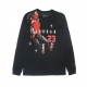 maglietta manica lunga uomo brand holiday l/s crew BLACK/CHILE RED