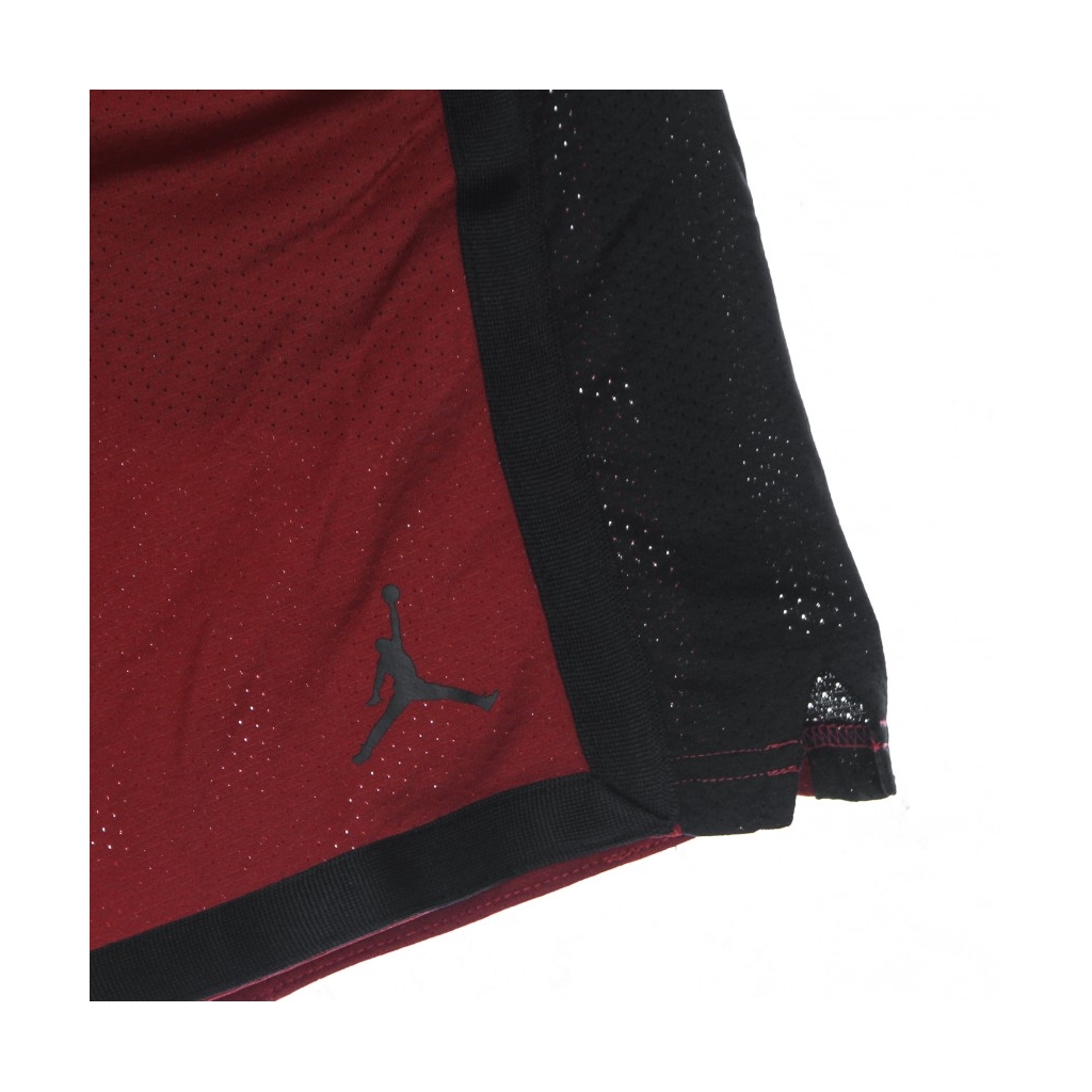 pantaloncino tipo basket uomo dri fit sport mesh short GYM RED/BLACK/BLACK