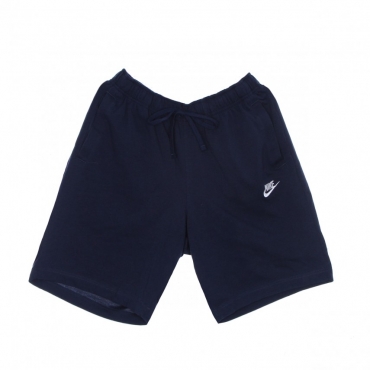 pantalone corto tuta uomo m sportswear club short jersey MIDNIGHT NAVY/WHITE