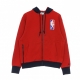 felpa cappuccio zip uomo nba fleece full-zip hoodie bronet UNIVERSITY RED/COLLEGE NAVY