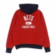 felpa cappuccio zip uomo nba fleece full-zip hoodie bronet UNIVERSITY RED/COLLEGE NAVY