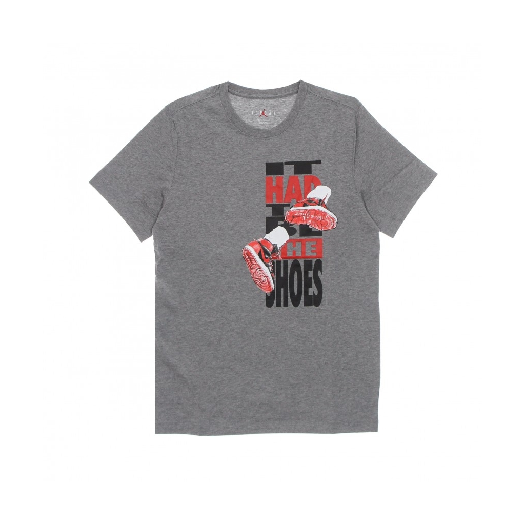 maglietta uomo the shoes crew tee CARBON HEATHER