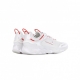 scarpa bassa uomo react live WHITE/WHITE/UNIVERSITY RED/NOBLE GREEN