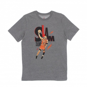 maglietta uomo game 5 crew tee CARBON HEATHER