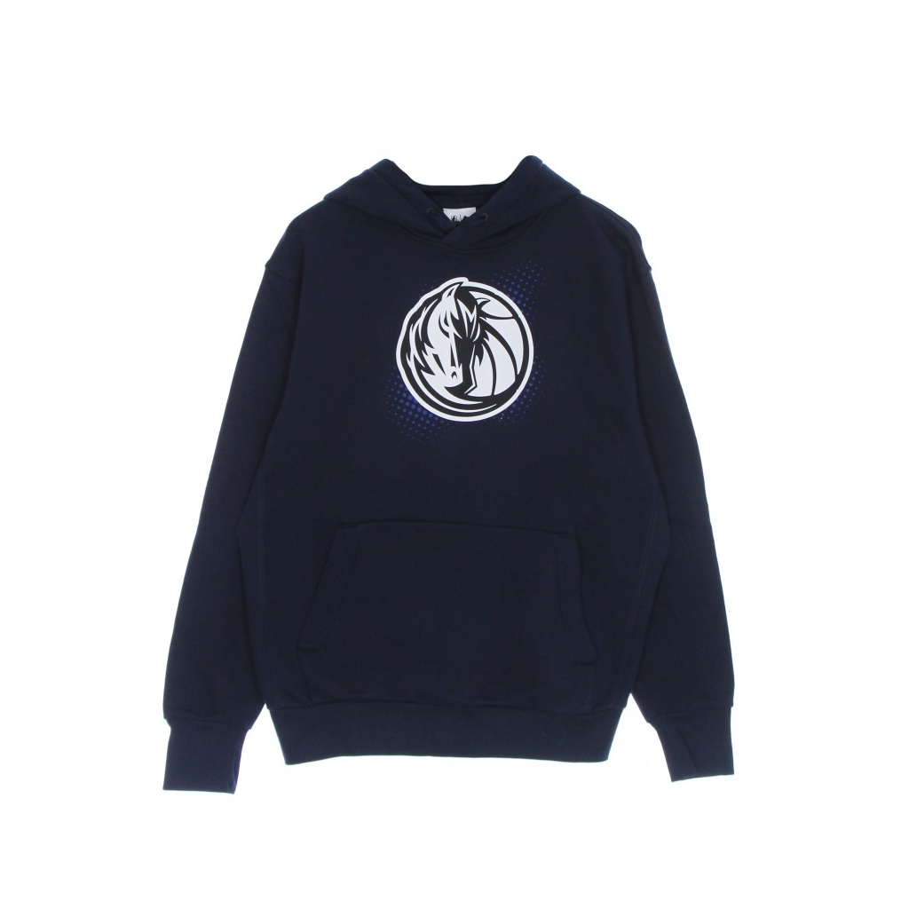 felpa cappuccio uomo nba fleece pullover essential ftpk dalmav COLLEGE NAVY