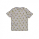 maglietta bambino laarge all over print tee LIGHT GREY MELANGE/BIRDY