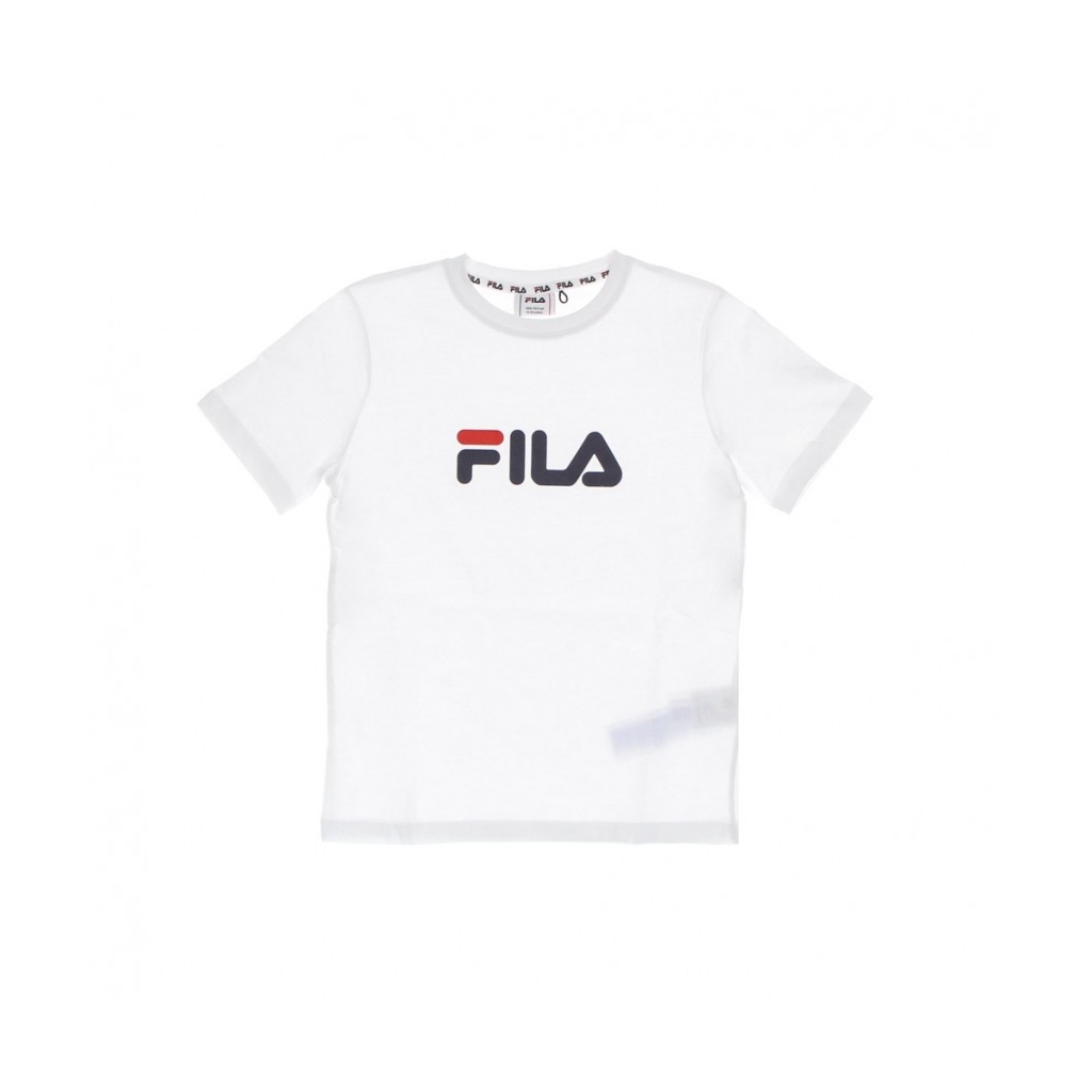 maglietta ragazzo solberg classic logo tee BRIGHT WHITE