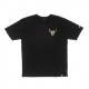 maglietta uomo nba stacked metallic print oversized tee chibul BLACK/GOLD