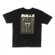 maglietta uomo nba stacked metallic print oversized tee chibul BLACK/GOLD