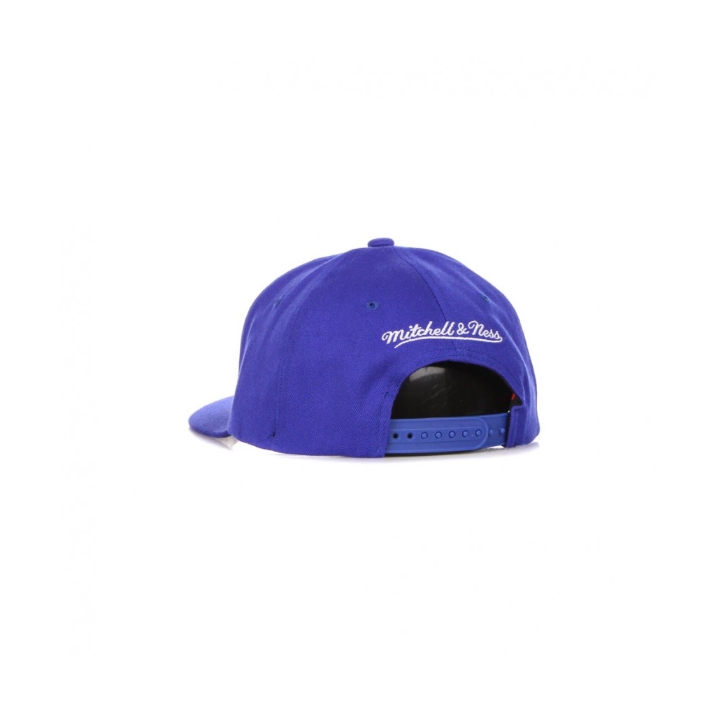 cappellino visiera curva uomo nba team ground 20 stretch snapback hardwood classics neykni ROYAL